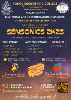 SENSONICS 2K23 Technical Symposium Poster